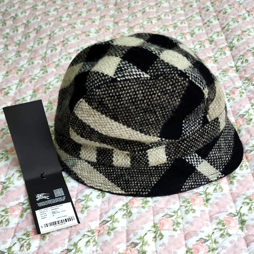 Burberry prorsum tweed hat M